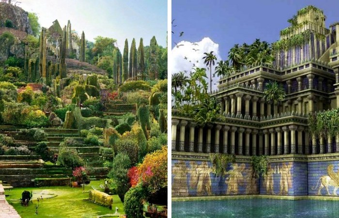 Висячие сады Вавилона. Реконструкция