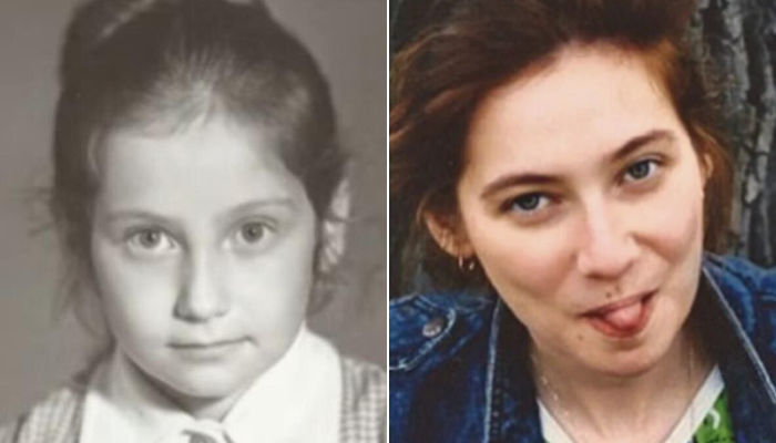 Эвелина Хромченко в детстве и в подростковом возрасте.