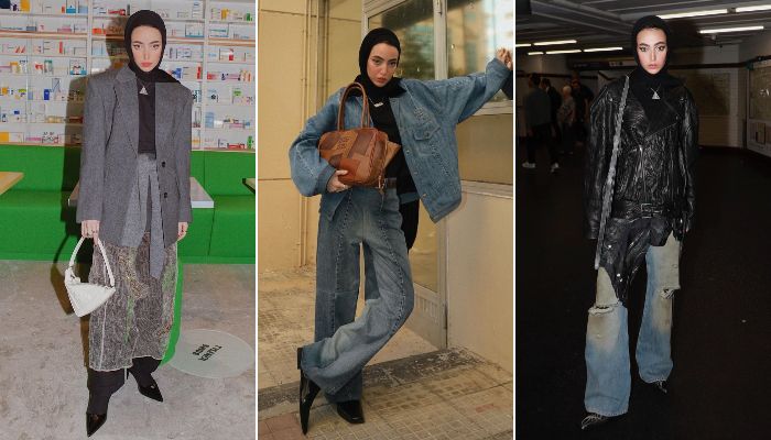 Лина Аль-Хути и ее стильные образы.