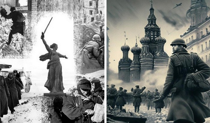 Немцами были проиграны битвы за Москву и Сталинград.