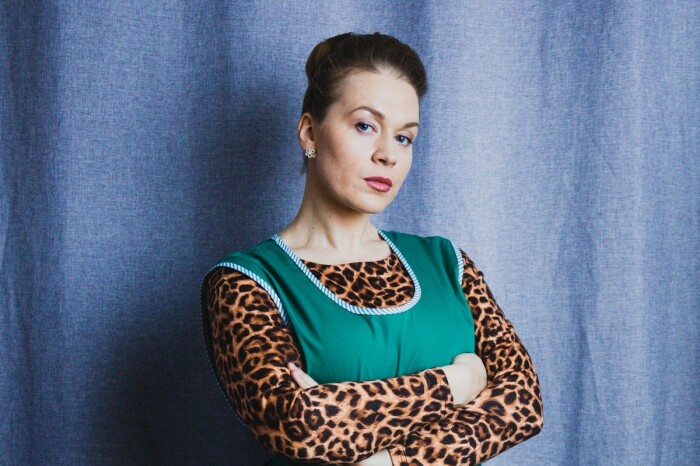 Светлана Колпакова на съемках «Кассирш». / Фото: tvmag.ru