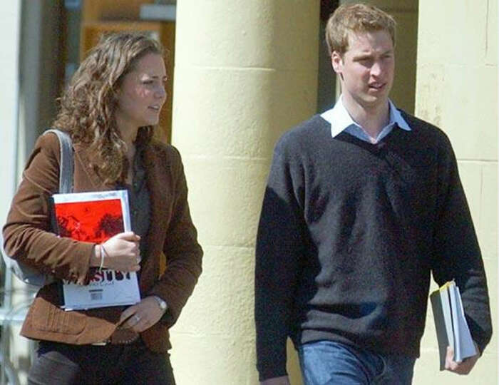Кейт Миддлтон и принц Уильям в студенческие годы. / Фото: welcomevolunteer.ru