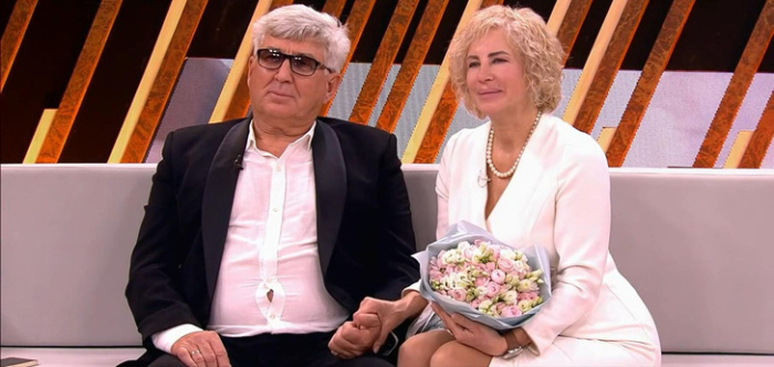 Юрий Фирсов с новой женой на шоу 