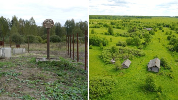 Красочное место взрыва.