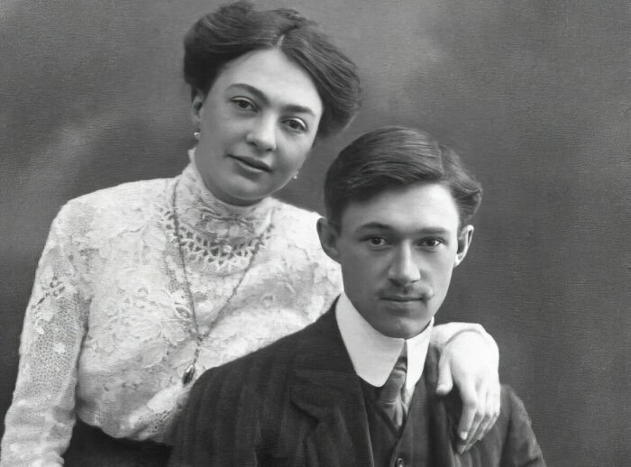 Никита Понизовкин с женой. / Фото: www.ostrov-nevest.ru