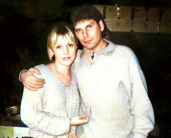 Юрий Хой и Ольга Самарина.