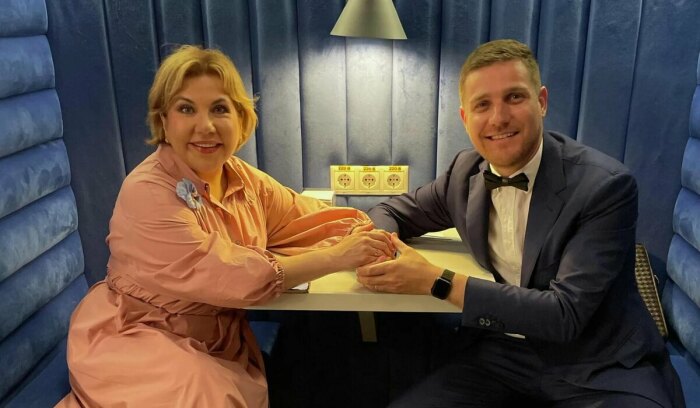 Марина Федункив и Стефано Маджи.