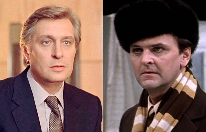 Олег Басилашвили и Юрий Яковлев в роли Ипполита.