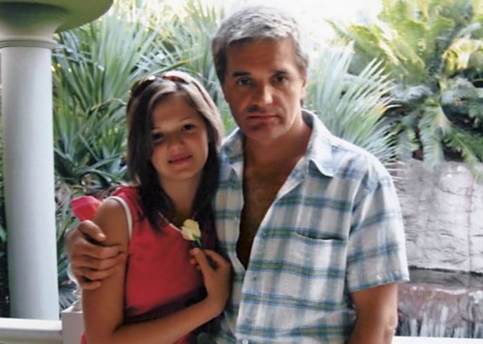 Константин Лавроненко с дочерью. Константин Лавроненко с дочерью.