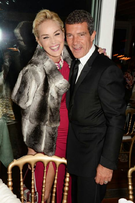 Антонио Бандерас и Шэрон Стоун.