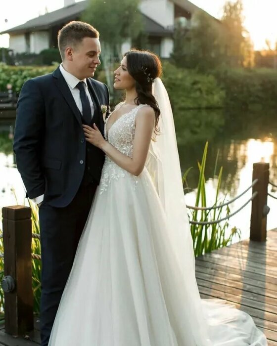 Марина Глазко в день свадьбы. Марина Глазко в день свадьбы.