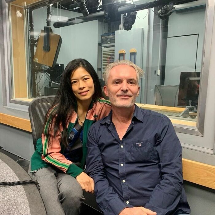 Ванесса Мэй во время записи подкаста для BBC Radio 3 в сентябре 2024 года.. Ванесса Мэй во время записи подкаста для BBC Radio 3 в сентябре 2024 года..