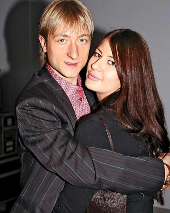 Евгений Плющенко и Мария Ермак. Евгений Плющенко и Мария Ермак.