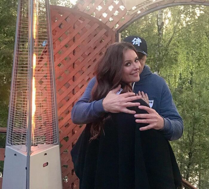 Оксана Фёдорова и Андрей Бородин.