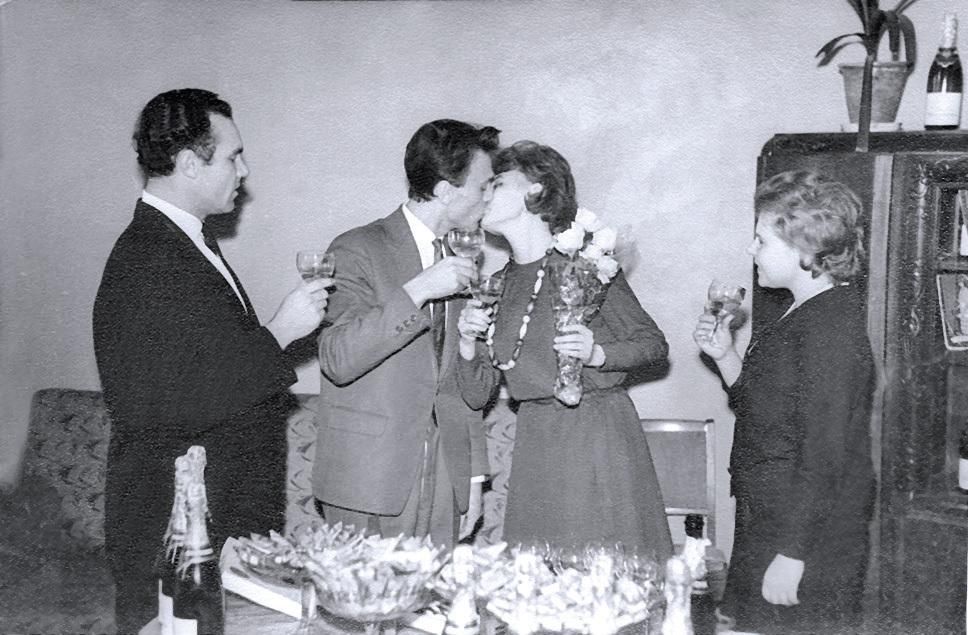 Свадьба Владимира Меньшова и Веры Алентовой.