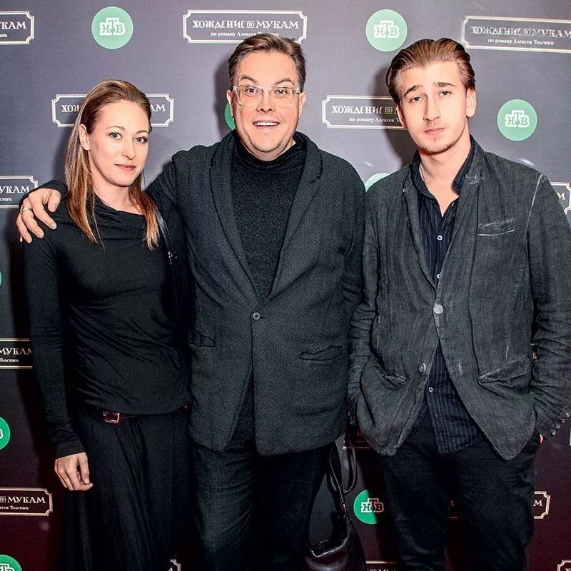 Алексей Колган с Анной и Михаилом Дворжецкими. Алексей Колган с Анной и Михаилом Дворжецкими.