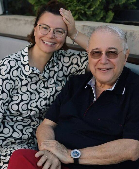 Евгений Петросян и Татьяна Брухунова.