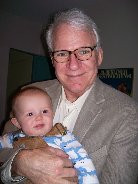 Стив Мартин с дочерью. Стив Мартин с дочерью.