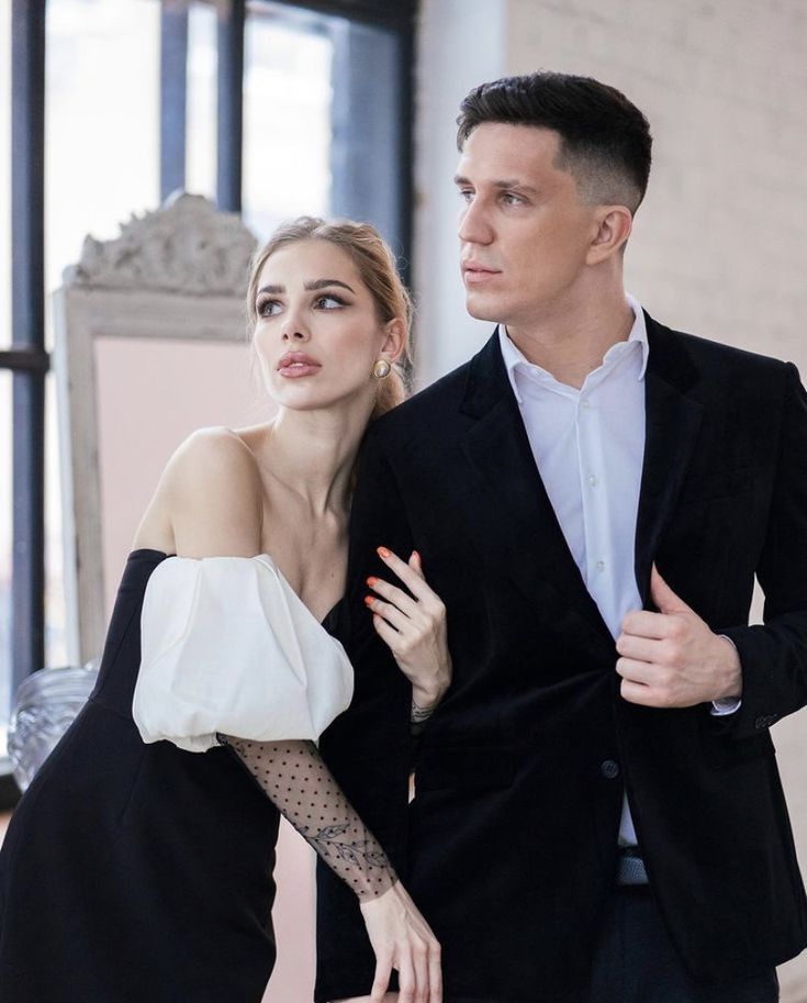 Дмитрий Масленников и Полина Савекина.