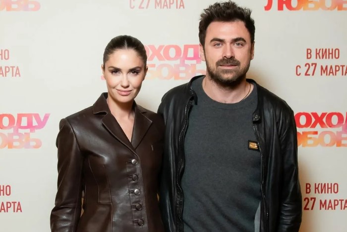 Агата Муцениеце и Пётр Дранга.