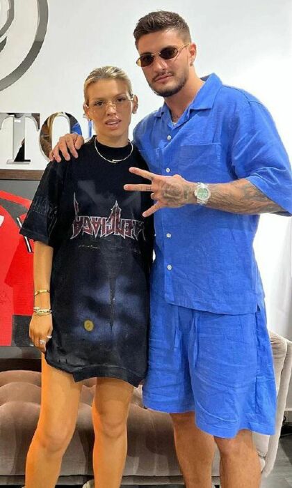 Люся Чеботина и Матиас Норманн.