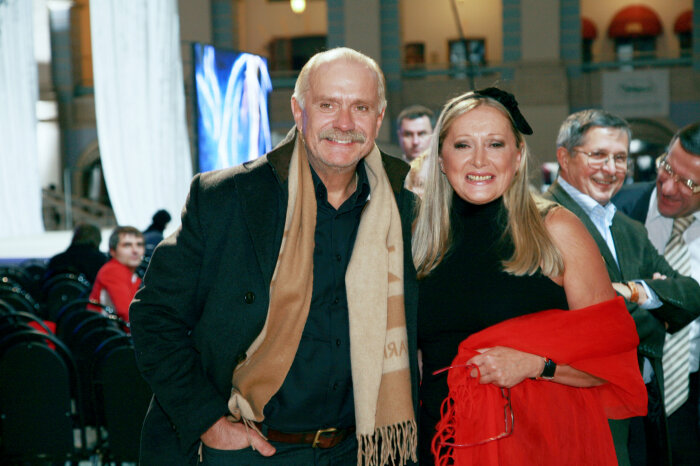 Никита Михалков и Татьяна Соловьёва.