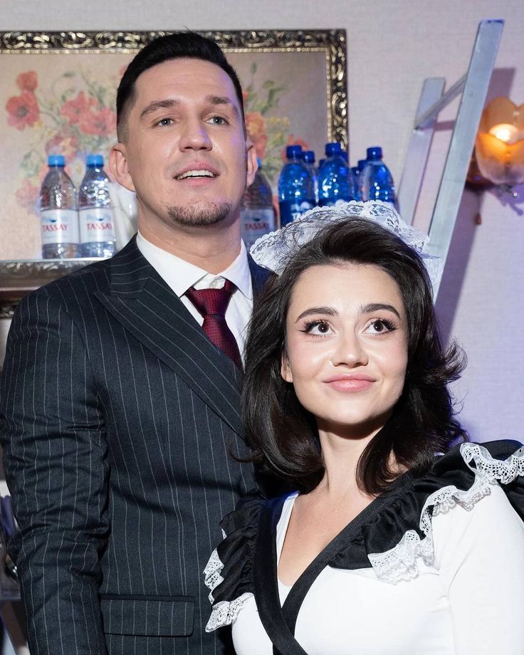 Дмитрий Масленников и Сабина Хайрова.