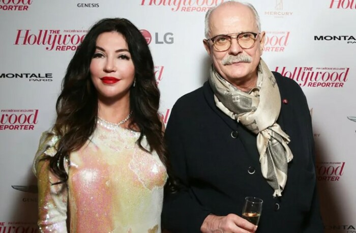 Никита Михалков и Мария Лемешева.