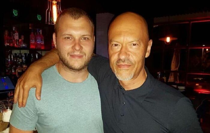 Сергей Бондарчук-младший с отцом. Сергей Бондарчук-младший с отцом.