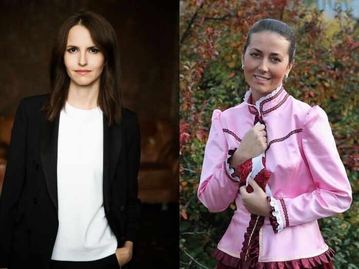 Анна Матисон и  Кристина Сирнова.