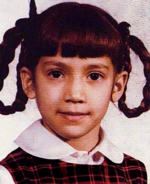 Дженнифер Лопес в детстве.