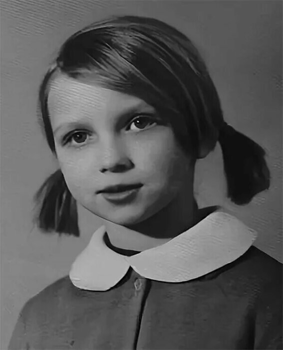Ирина Мазуркевич в детстве.