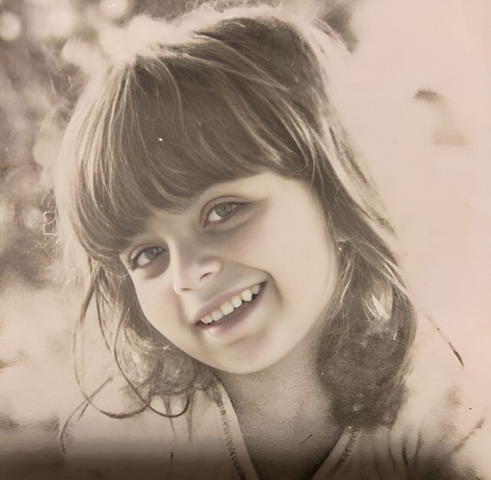 Маргарита Симоньян в детстве.