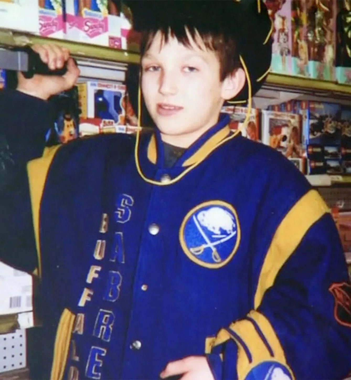 Александр Овечкин в детстве.