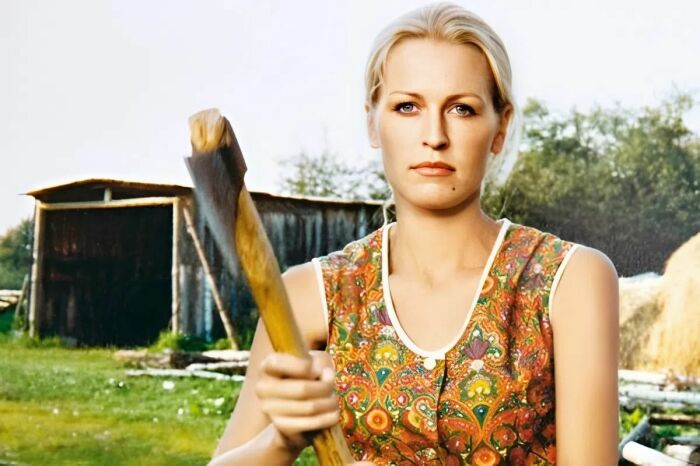 Ольга Егорова в фильме «Любить по-русски».