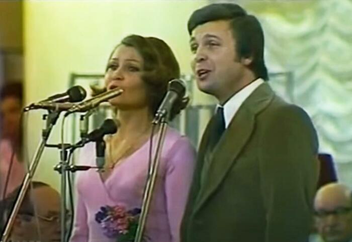 Алла Абдалова и Лев Лещенко. Алла Абдалова и Лев Лещенко.