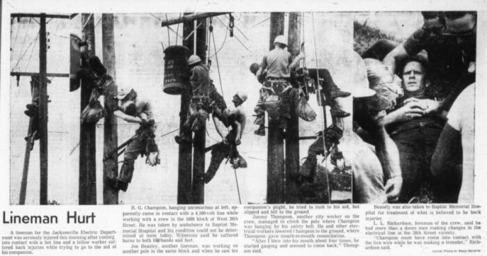 Серия снимков сделанная Рокко Морабито во время происшествия.