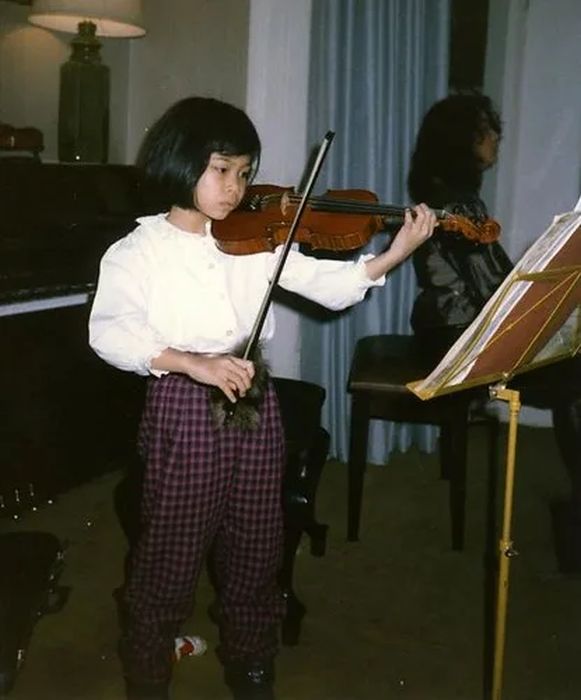 Ванесса Мэй в детстве. Ванесса Мэй в детстве.