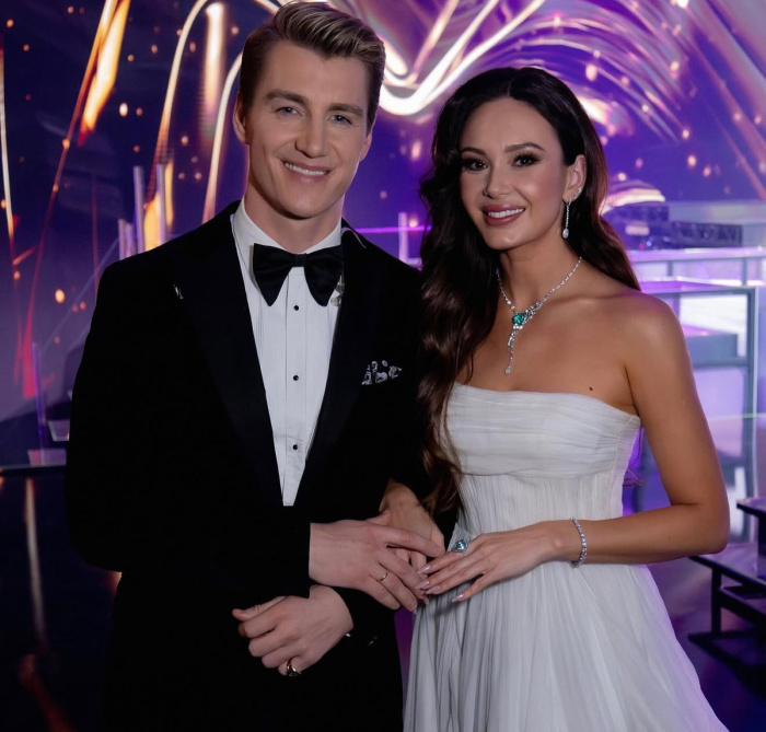 Алексей Воробьёв и Аида Гарифуллина. Алексей Воробьёв и Аида Гарифуллина.