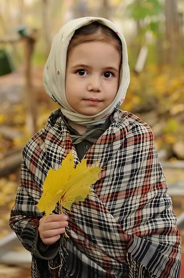 Луиза-Габриэла Бровина с детстве.