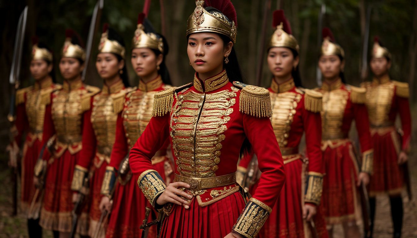 Так могли бы выглядеть сиамские амазонки. Так могли бы выглядеть сиамские амазонки.