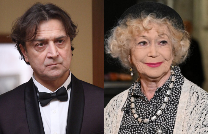 Александр Лазарев-младший и Светлана Немоляева.