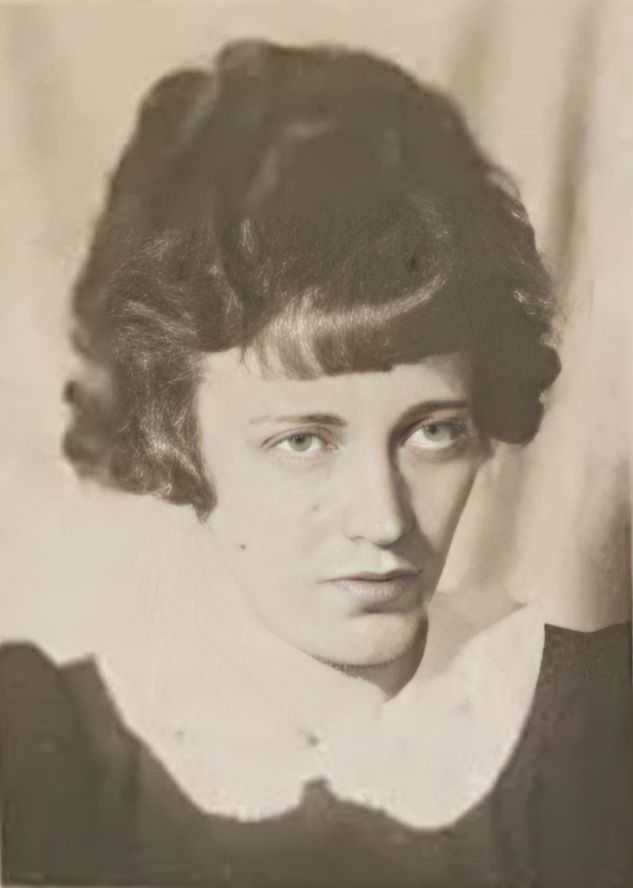 Зинаида Вышинская в молодости. Зинаида Вышинская в молодости.