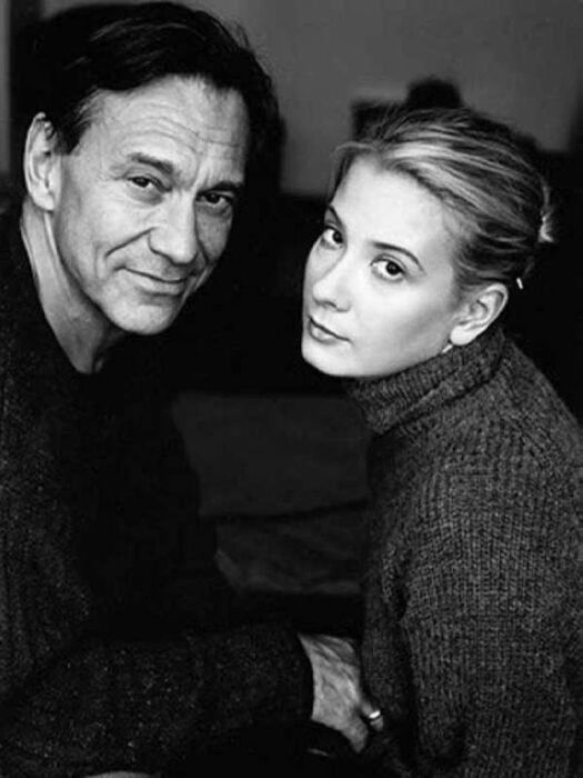 Андрей Кончаловский и Юлия Высоцкая. Андрей Кончаловский и Юлия Высоцкая.