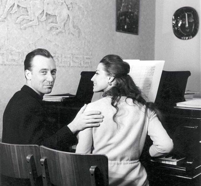 Родион Щедрин и Майя Плисецкая.