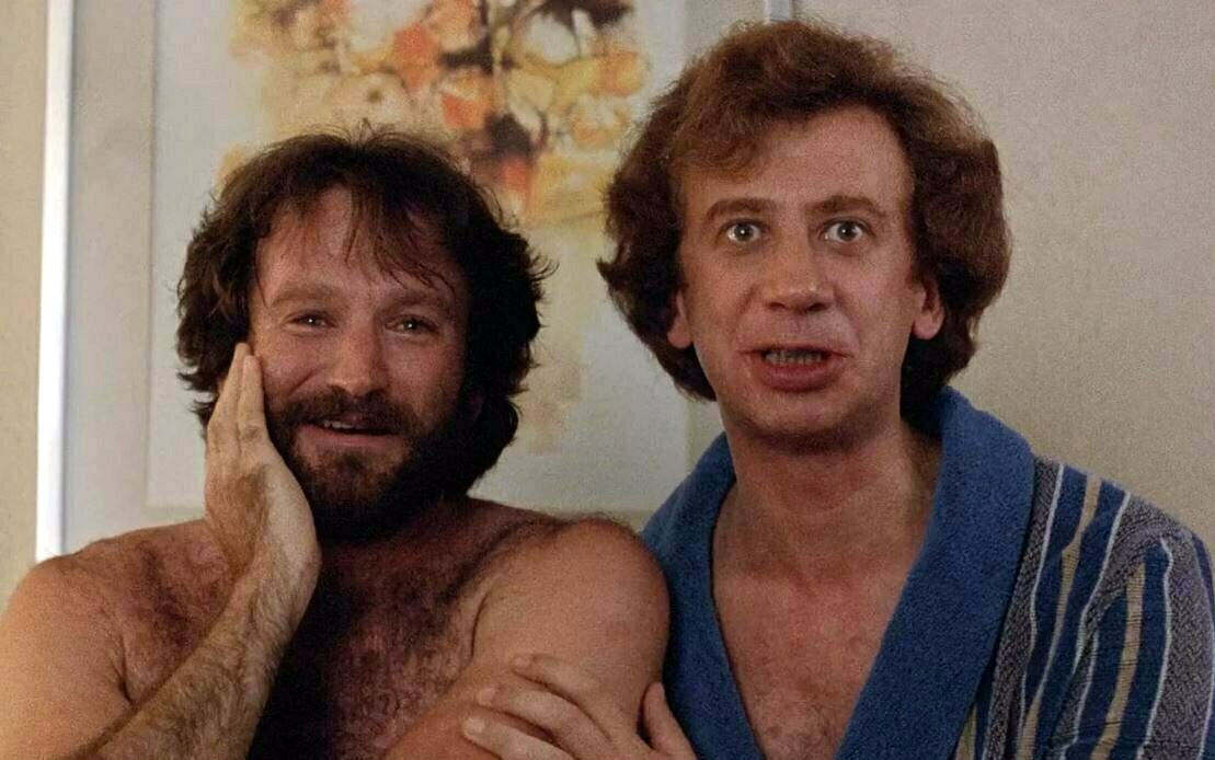 Илья Баскин и Роберт Уильямс в фильме «Москва на Гудзоне».