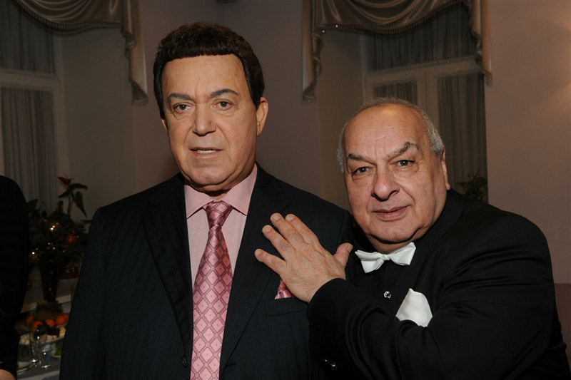 Левон Оганезов и Иосиф Кобзон. Левон Оганезов и Иосиф Кобзон.