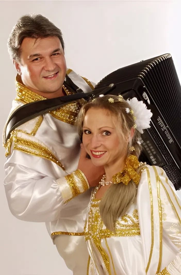 Лена Василёк и Валерий Сёмин.