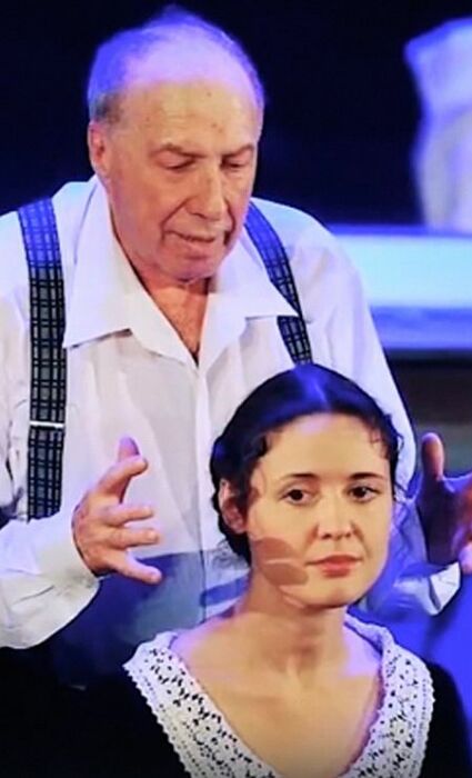 Анна Гарнова и Сергей Юрский.