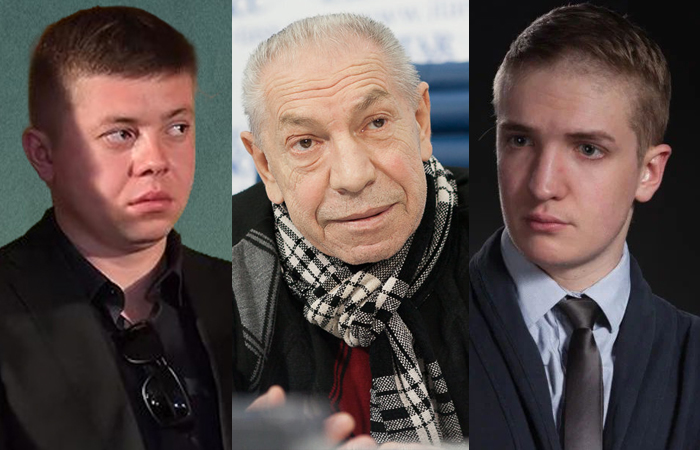 Иннокентий, Владимир и Родион Толоконниковы.